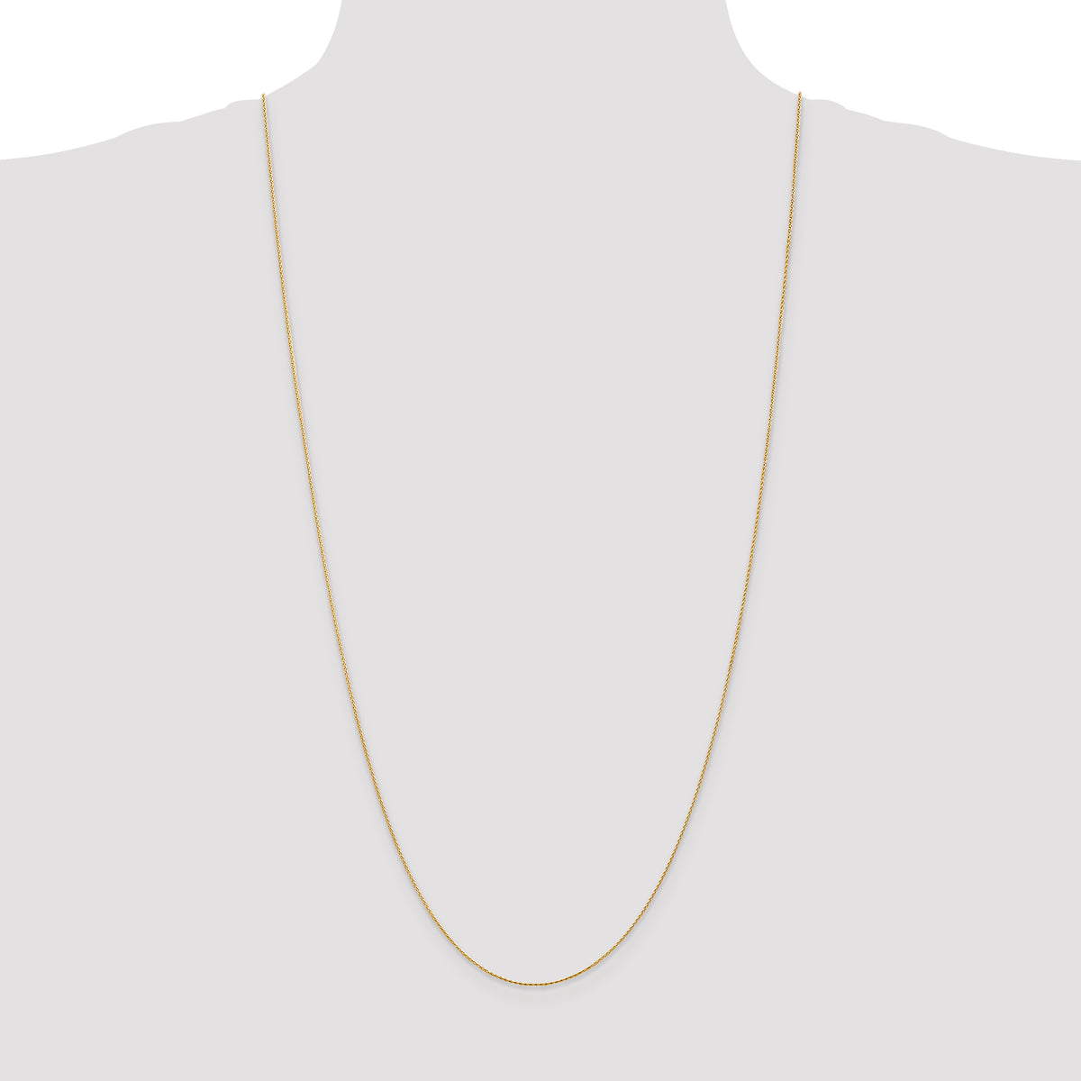 Gold (14K) Diamond-Cut Parisian Wheat Chain - 14k Yellow Gold / 30 in / 0.8 mm
