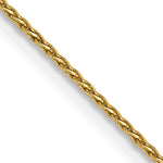Gold (14K) Diamond-Cut Parisian Wheat Chain - 14k Yellow Gold / 14 in / 0.8 mm