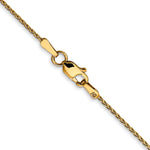 Gold (14K) Diamond-Cut Parisian Wheat Chain - 14k Yellow Gold / 14 in / 1 mm