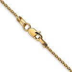 Gold (14K) Diamond-Cut Parisian Wheat Chain - 14k Yellow Gold / 16 in / 1.5 mm