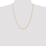 Gold (14K) Diamond-Cut Parisian Wheat Chain - 14k Yellow Gold / 24 in / 1.5 mm
