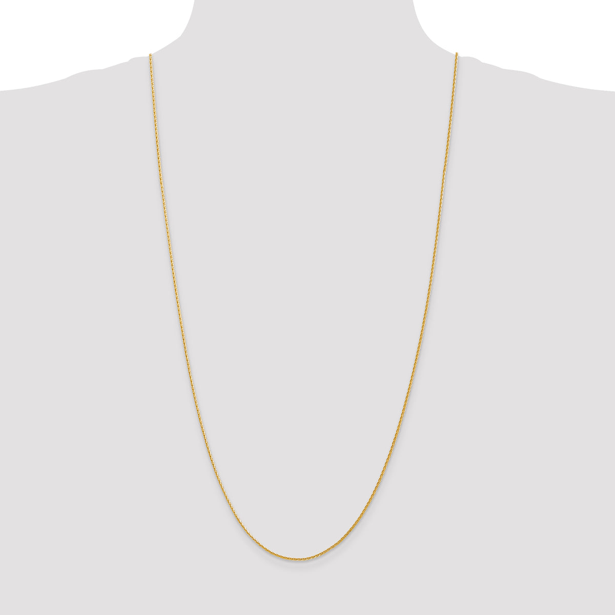 Gold (14K) Diamond-Cut Parisian Wheat Chain - 14k Yellow Gold / 30 in / 1.5 mm