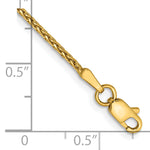 Gold (14K) Diamond-Cut Parisian Wheat Chain Bracelet - 14k Yellow Gold / 6 in / 1.5 mm