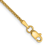 Gold (14K) Diamond-Cut Parisian Wheat Chain Bracelet - 14k Yellow Gold / 6 in / 1.5 mm