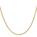 Gold (14K) Diamond-Cut Parisian Wheat Chain - 14k Yellow Gold / 16 in / 1.6 mm