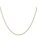 Gold (14K & 10K) Baby Rope Chain - 14k Yellow Gold / 14 in / 0.8 mm