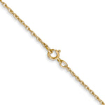 Gold (14K & 10K) Baby Rope Chain - 14k Yellow Gold / 14 in / 0.8 mm