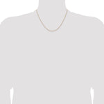Gold (14K & 10K) Baby Rope Chain - 14k Yellow Gold / 18 in / 0.8 mm