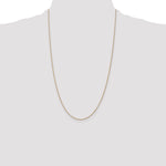 Gold (14K & 10K) Baby Rope Chain - 14k Yellow Gold / 26 in / 0.8 mm