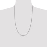 Gold (10K & 14K) Spiga Chain - 14k White Gold / 26 in / 1.25 mm