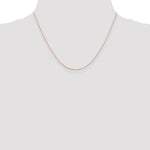 Gold (14K & 10K) Baby Rope Chain - 14k Rose Gold / 18 in / 0.5 mm