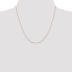 Gold (14K & 10K) Baby Rope Chain - 14k Rose Gold / 20 in / 0.5 mm