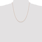 Gold (14K & 10K) Baby Rope Chain - 14k Rose Gold / 22 in / 0.5 mm