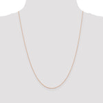 Gold (14K & 10K) Baby Rope Chain - 14k Rose Gold / 24 in / 0.5 mm