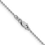 Gold (10K & 14K) Forzantina Cable Chain - 14k White Gold / 16 in / 1.4 mm