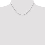Gold (10K & 14K) Forzantina Cable Chain - 14k White Gold / 16 in / 1.4 mm