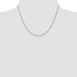 Gold (10K & 14K) Forzantina Cable Chain - 14k White Gold / 18 in / 1.4 mm