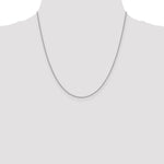 Gold (10K & 14K) Forzantina Cable Chain - 14k White Gold / 20 in / 1.4 mm