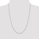 Gold (10K & 14K) Forzantina Cable Chain - 14k White Gold / 24 in / 1.4 mm