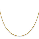 Gold (10K & 14K) Forzantina Cable Chain - 14k Yellow Gold / 16 in / 1.4 mm