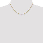 Gold (10K & 14K) Forzantina Cable Chain - 14k Yellow Gold / 16 in / 1.4 mm