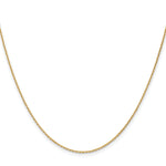 Gold (10K & 14K) Diamond-Cut Cable Chain - 14k Yellow Gold / 14 in / 1.2 mm