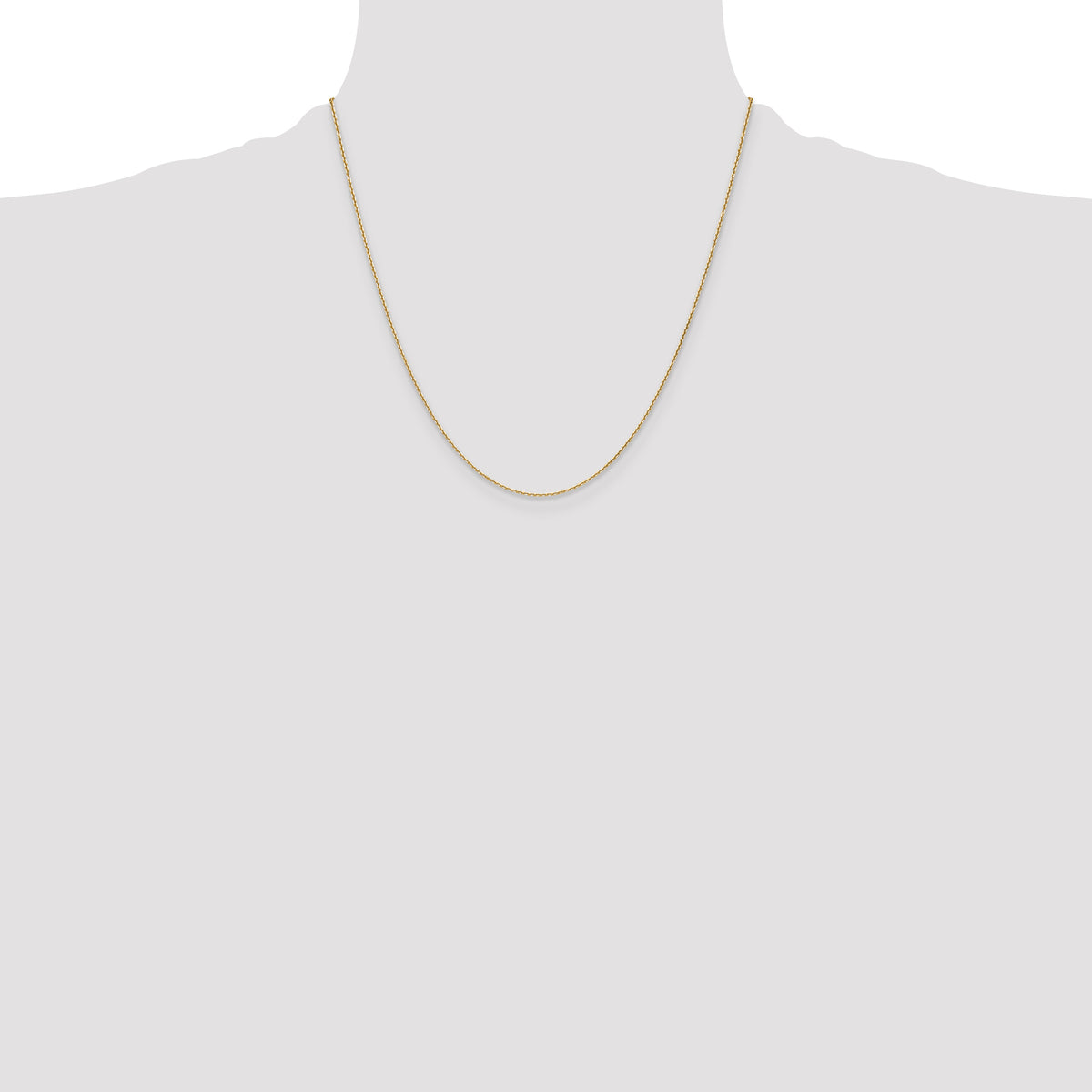 Gold (10K & 14K) Diamond-Cut Cable Chain - 14k Yellow Gold / 20 in / 1.2 mm