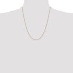 Gold (10K & 14K) Diamond-Cut Cable Chain - 14k Yellow Gold / 22 in / 1.2 mm
