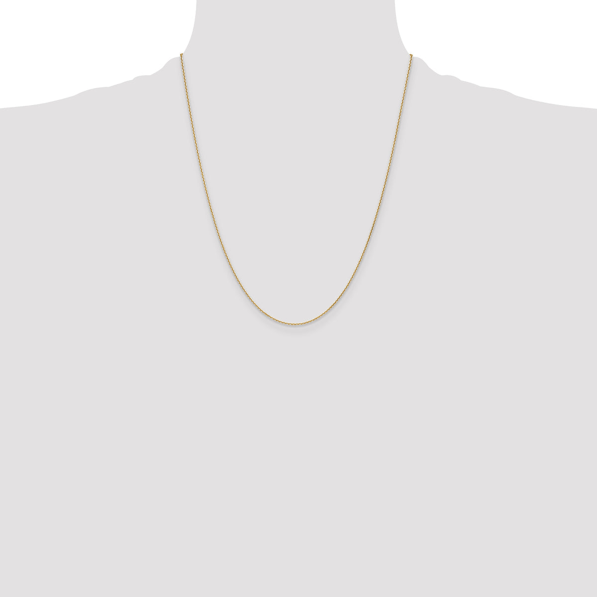 Gold (10K & 14K) Diamond-Cut Cable Chain - 14k Yellow Gold / 22 in / 1.2 mm