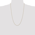 Gold (10K & 14K) Diamond-Cut Cable Chain - 14k Yellow Gold / 26 in / 1.2 mm