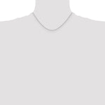 Gold (10K & 14K) Diamond-Cut Cable Chain - 14k White Gold / 16 in / 1.2 mm