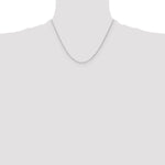 Gold (10K & 14K) Diamond-Cut Cable Chain - 14k White Gold / 18 in / 1.2 mm