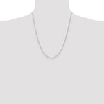 Gold (10K & 14K) Diamond-Cut Cable Chain - 14k White Gold / 22 in / 1.2 mm