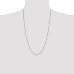 Gold (10K & 14K) Diamond-Cut Cable Chain - 14k White Gold / 26 in / 1.2 mm