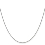 Gold (10K & 14K) Cable Chain - 14k White Gold / 16 in / 1.5 mm