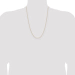 Gold (10K & 14K) Forzantina Cable Chain - 14k Yellow Gold / 24 in / 0.8 mm