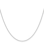 Gold (10K & 14K) Forzantina Cable Chain - 14k White Gold / 16 in / 0.8 mm