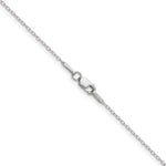 Gold (10K & 14K) Forzantina Cable Chain - 14k White Gold / 16 in / 0.8 mm