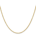 Gold (14K) Diamond-cut Forzantine Cable Chain - 14k Yellow Gold / 16 in / 1.4 mm