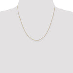 Gold (10K & 14K) Diamond-Cut Cable Chain - 14k Yellow Gold / 20 in / 0.8 mm, Spring Ring