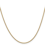 Gold (10K & 14K) Round Open Link Cable Chain - 14k Yellow Gold / 14 in / 1.4 mm, Standard