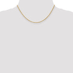Gold (14K & 10K) Baby Rope Chain - 14k Yellow Gold / 16 in / 1.3 mm