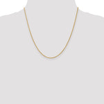 Gold (14K & 10K) Baby Rope Chain - 14k Yellow Gold / 20 in / 1.3 mm