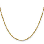 Gold (10K & 14K) Parisian Wheat Chain - 14k Yellow Gold / 16 in / 2.25 mm