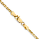 Gold (10K & 14K) Parisian Wheat Chain - 14k Yellow Gold / 16 in / 2.25 mm