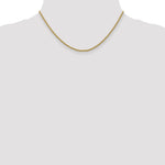 Gold (10K & 14K) Parisian Wheat Chain - 14k Yellow Gold / 16 in / 2.25 mm