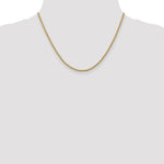 Gold (10K & 14K) Parisian Wheat Chain - 14k Yellow Gold / 18 in / 2.25 mm