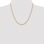 Gold (10K & 14K) Parisian Wheat Chain - 14k Yellow Gold / 20 in / 2.25 mm