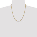 Gold (10K & 14K) Parisian Wheat Chain - 14k Yellow Gold / 22 in / 2.25 mm