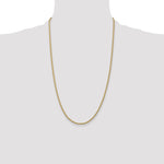 Gold (10K & 14K) Parisian Wheat Chain - 14k Yellow Gold / 26 in / 2.25 mm
